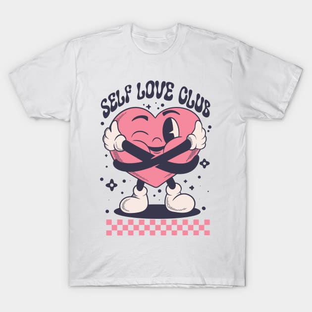 self love club T-Shirt by dadan_pm